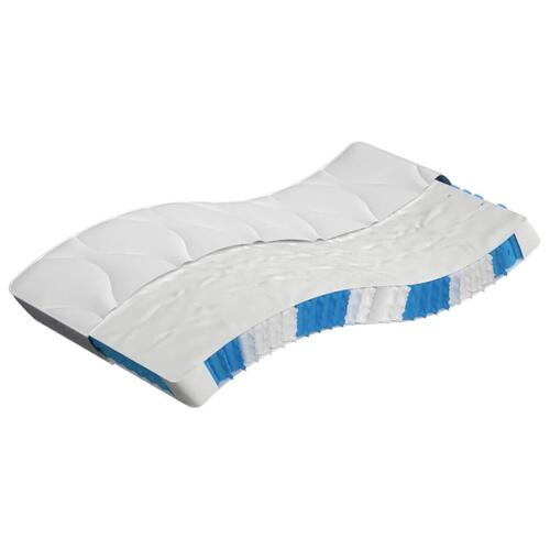 Springmadras med pocketfjedre 100x200 cm medium fast