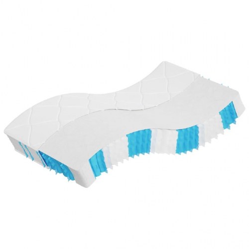 Springmadras med pocketfjedre 100x200 cm - medium fast