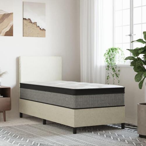 Springmadras med pocketfjedre 90x190 cm medium fast