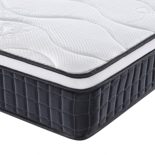 Springmadras med bonellfjedre 90x200 cm - medium fasthed