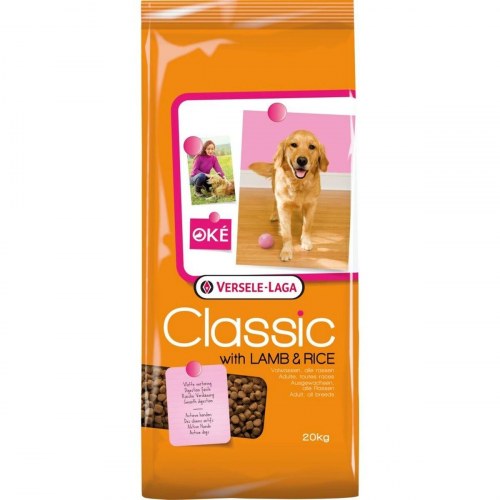Versele-Laga Classic Voksen Lam & Ris - 20 kg hundefoder