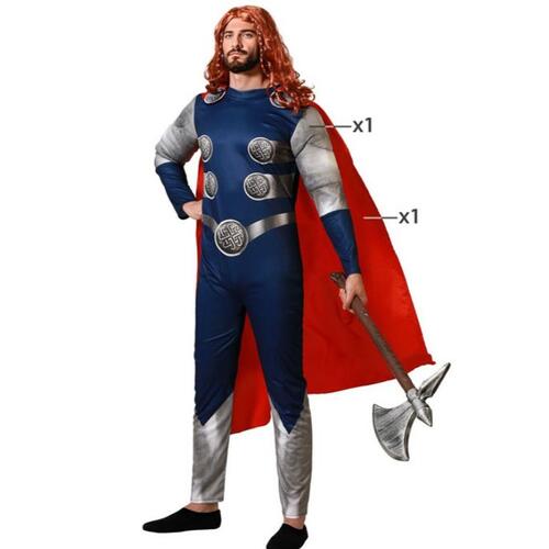 Kostume til voksne Trueno Superhelt XS/S