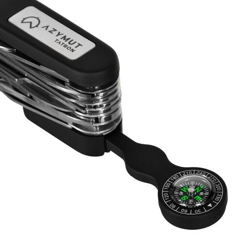 Multi-purpose kniv Azymut HK20017BL Sort Sølvfarvet