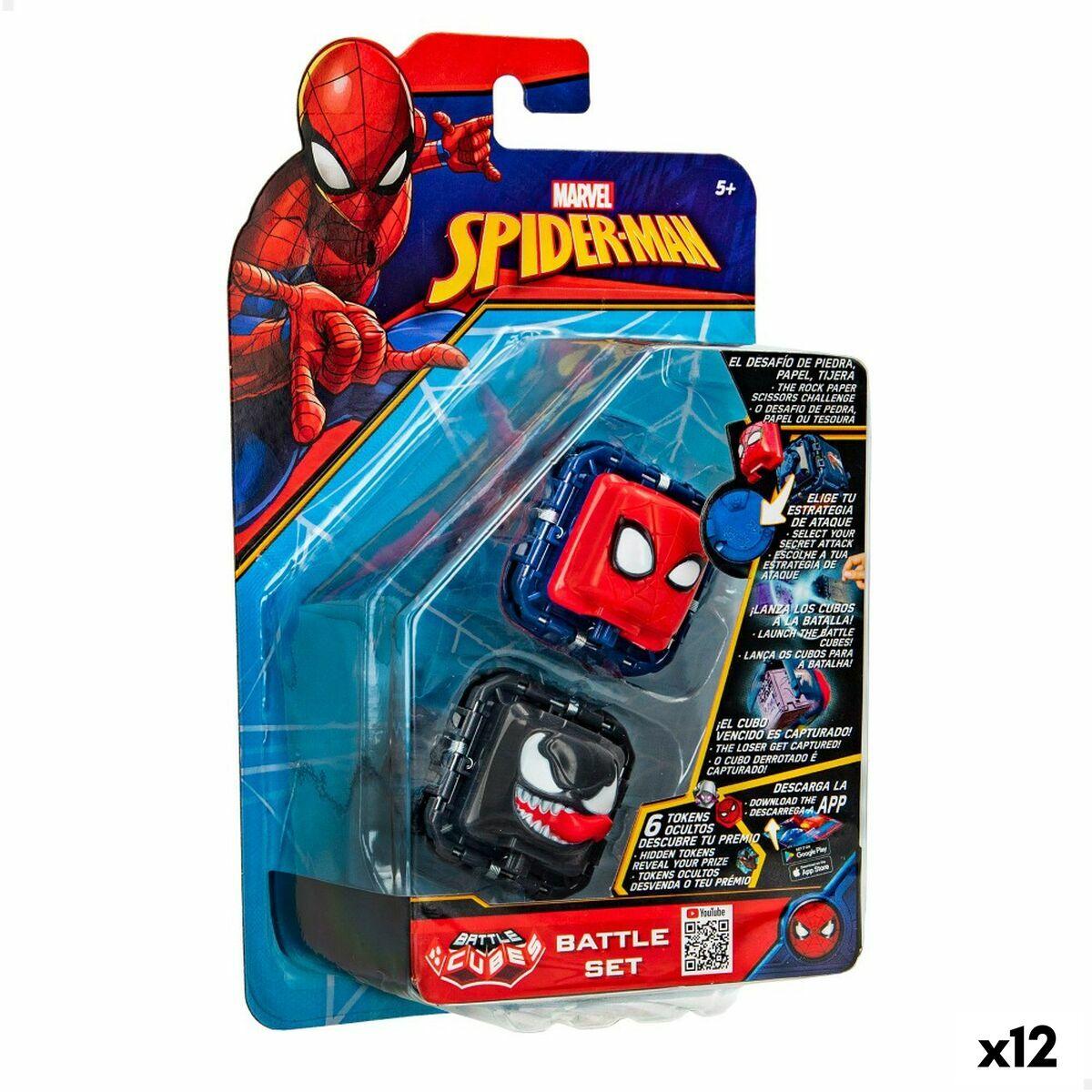 Færdighedsspil Spider Man Battle Cubes Enheder