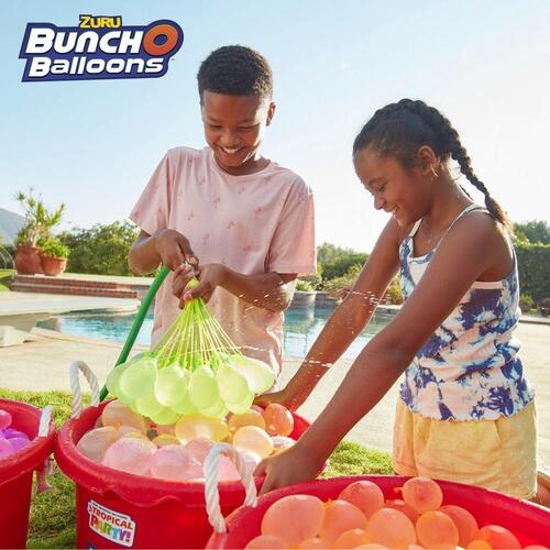 Vandballoner med pumpe Zuru Bunch-o-Balloons 24 enheder