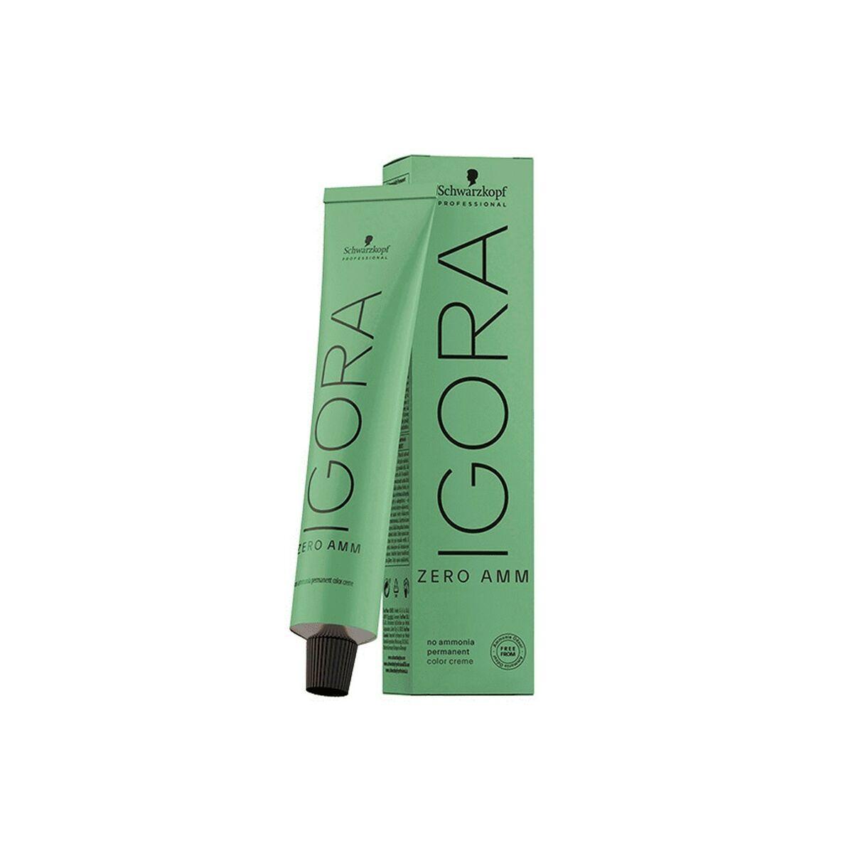 Permanent Farve Schwarzkopf Igora Zero Amm Nº 9 1 Meget Lys Blond Tyttebær 60 Ml