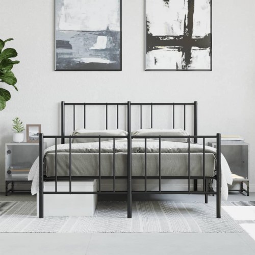 Sengeborde 2 stk. med glaslåger - 35 × 37 × 50 cm, betongrå