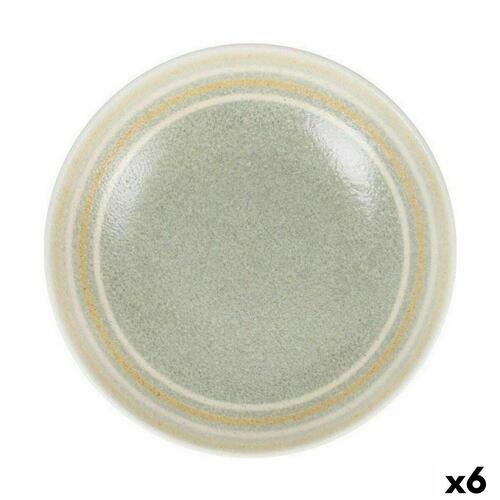 Dyb tallerken Santa Clara Kenia Porcelæn Ø 20,5 cm (6 enheder)