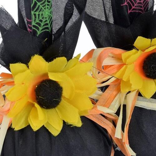 Halloween dekorationer Dekodonia Organza Polyester Græskar (50 x 92 cm) (2 stk)