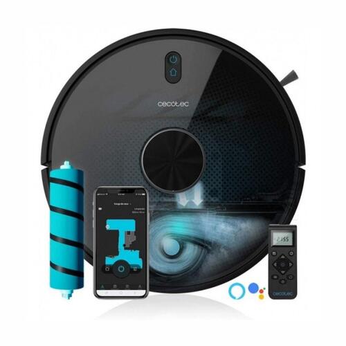 Robotstøvsuger Conga 5490 10000 Pa WiFi Sort 6400 mAh (OUTLET A+)