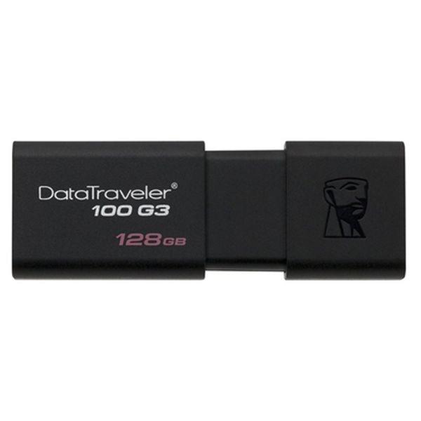 USB-stik Kingston DT100G3 128 GB Sort