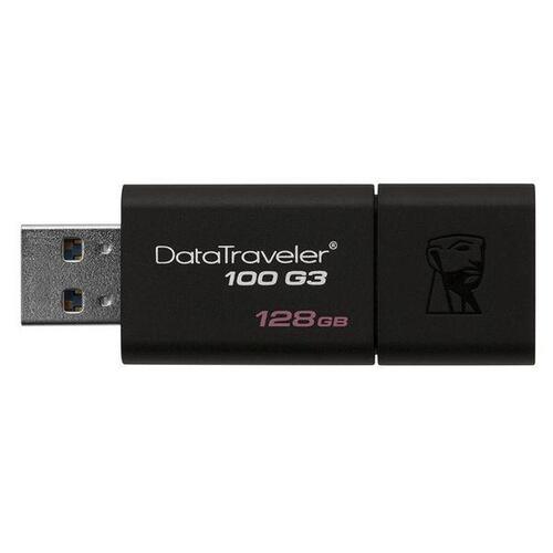 USB-stik Kingston DT100G3 128 GB Sort