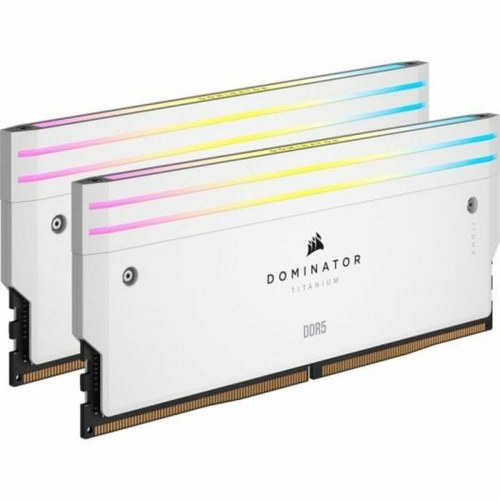 Corsair Dominator Titanium DDR5 RAM 32 GB (2×16 GB) 6600 MHz CL32 - Hvid