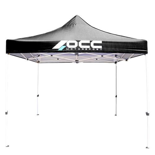 Karpe OCC Motorsport Racing Sort Polyester 420D Oxford 3 x 3 m