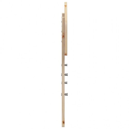 Sengegavl i massivt fyrretræ - 75 cm