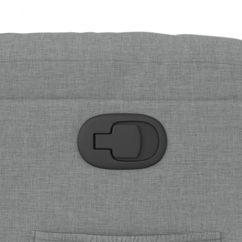 Løftestol stof lysegrå