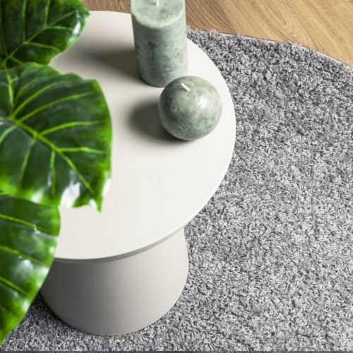 Shaggy gulvtæppe PAMPLONA 120x170 cm høj luv grå