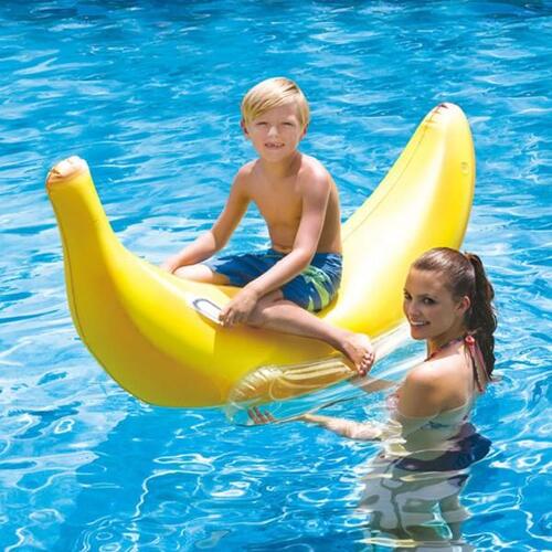 Oppustelig Figur til Pool Banan Pvc 115720