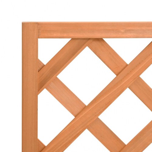 Plantekasse med espalier - brun 40 x 30 x 90 cm