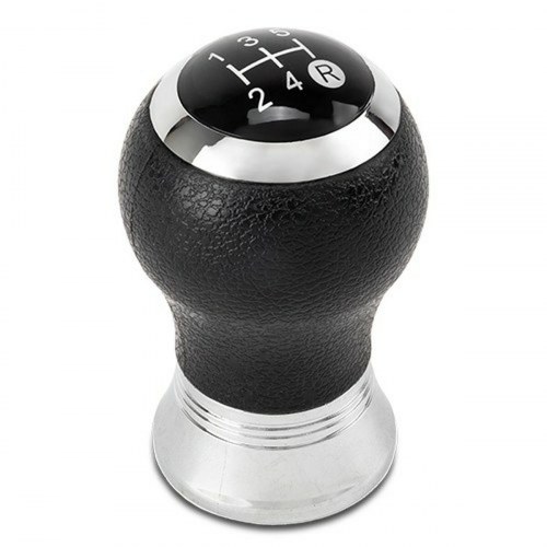 Gearknop til gearstang ABC Parts - Toyota Corolla/Auris/Yaris - 5-trins - Sort/Sølv