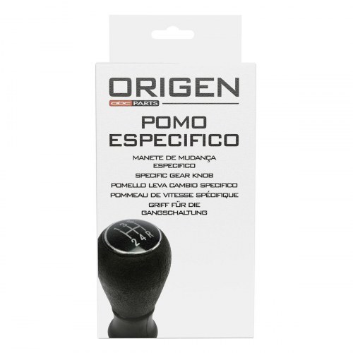 Gearknop til gearstang ABC Parts - Toyota Corolla/Auris/Yaris - 5-trins - Sort/Sølv