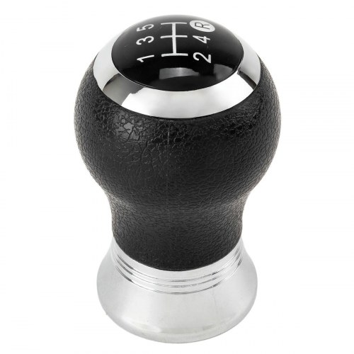 Gearknop til gearstang ABC Parts - Toyota Corolla/Auris/Yaris - 5-trins - Sort/Sølv