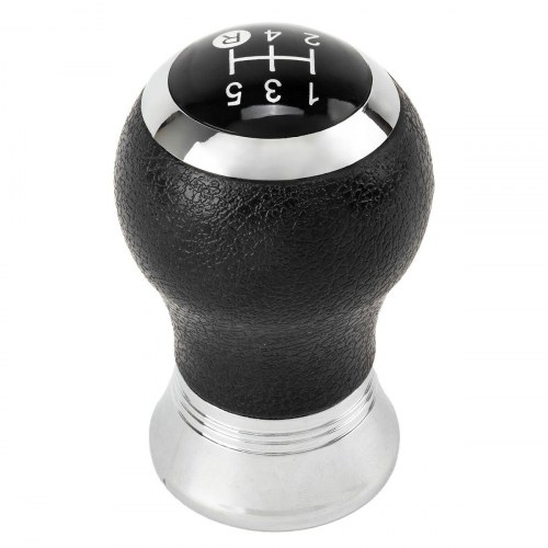Gearknop til gearstang ABC Parts - Toyota Corolla/Auris/Yaris - 5-trins - Sort/Sølv