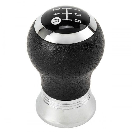 Gearknop til gearstang ABC Parts - Toyota Corolla/Auris/Yaris - 5-trins - Sort/Sølv