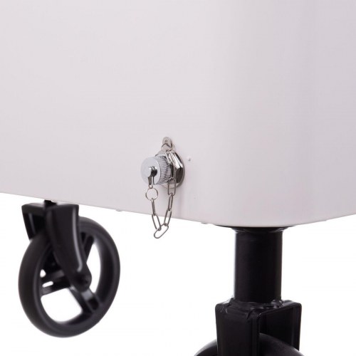 Transportabelt Køleskab Fresh Hvid Metal Stål polypropylen 66 x 35 x 60 cm