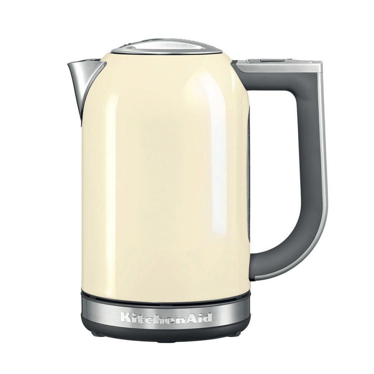 Kedel KitchenAid 5KEK1722EAC Flødefarvet Rustfrit stål 2400 W 1,7 L