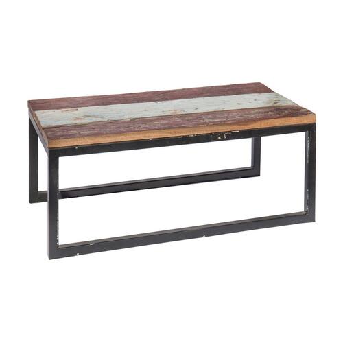 Sofabord Calypso Brun Træ Jern 90 x 50 x 38 cm
