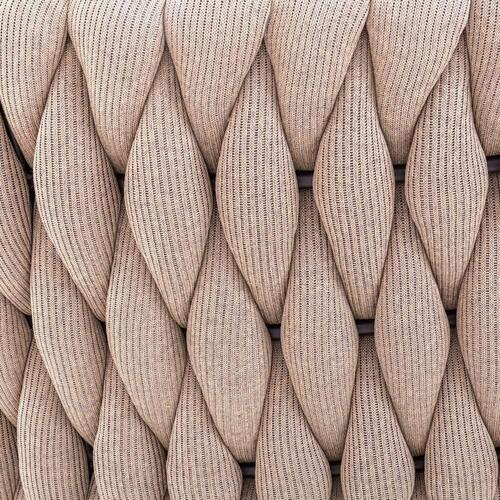 Seng til haven Rebecca Lys brun 136 x 129 x 70 cm