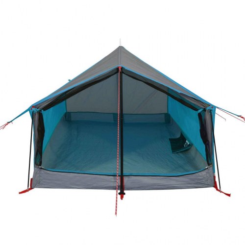 2-personers campingtelt - vandafvisende A-stel, blå