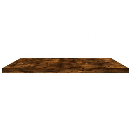 Væghylder 4 stk. 60×40×1,5 cm i konstrueret træ - røget egetræ