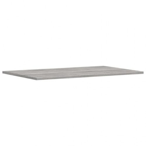 Væghylder 4 stk. 80x50x1,5 cm konstrueret træ grå sonoma-eg