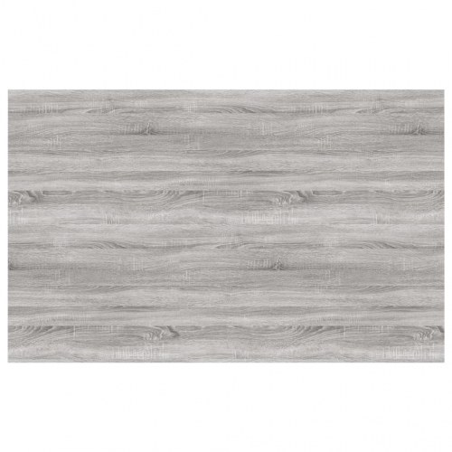 Væghylder 4 stk. 80x50x1,5 cm konstrueret træ grå sonoma-eg