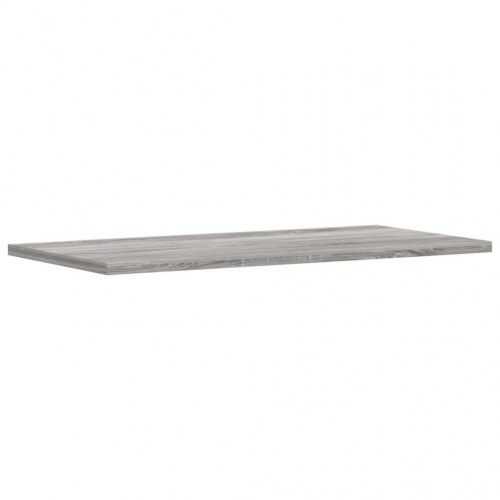 Væghylder 4 stk. - 60×20×1,5 cm i konstrueret træ, grå sonoma-eg