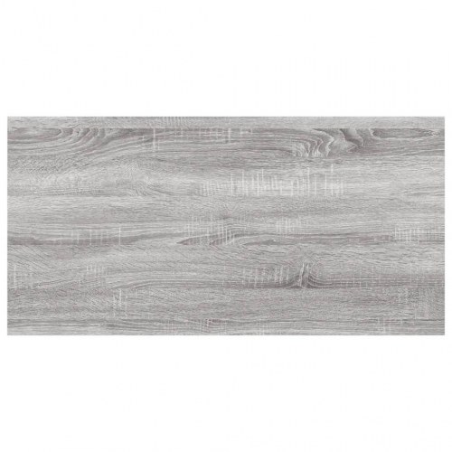 Væghylder 4 stk. - 60×20×1,5 cm i konstrueret træ, grå sonoma-eg