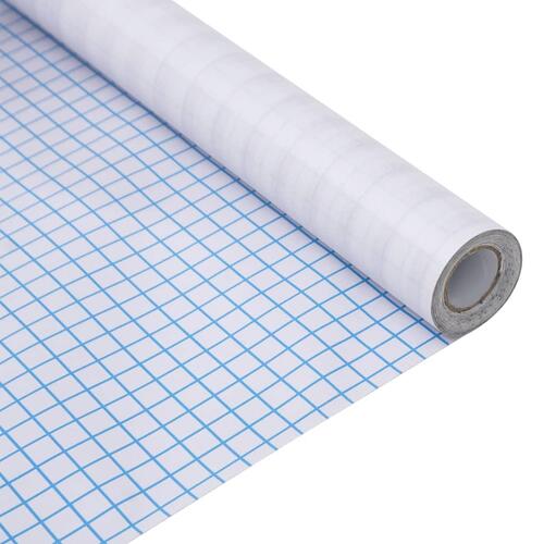 Vinduesfolie 45x2000 cm stribet PVC matteret