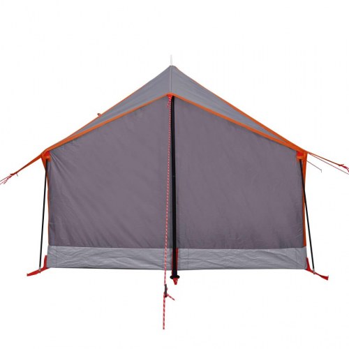 2-personers campingtelt - vandafvisende A-stel, grå/orange