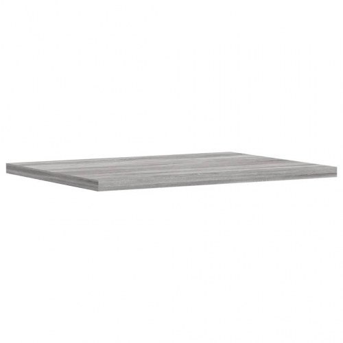 Væghylder 4 stk. 40×30×1,5 cm i konstrueret træ - grå sonoma-eg