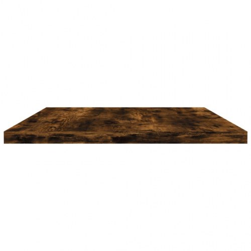 Væghylder 4 stk. 60×30×1,5 cm i konstrueret træ - røget egetræ