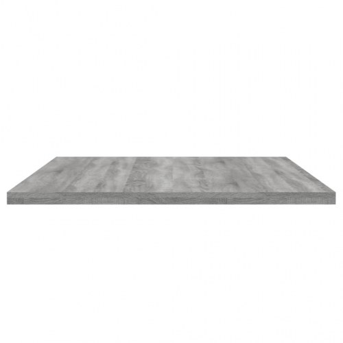 Væghylder 4 stk. - 80×30×1,5 cm i konstrueret træ, grå sonoma-eg