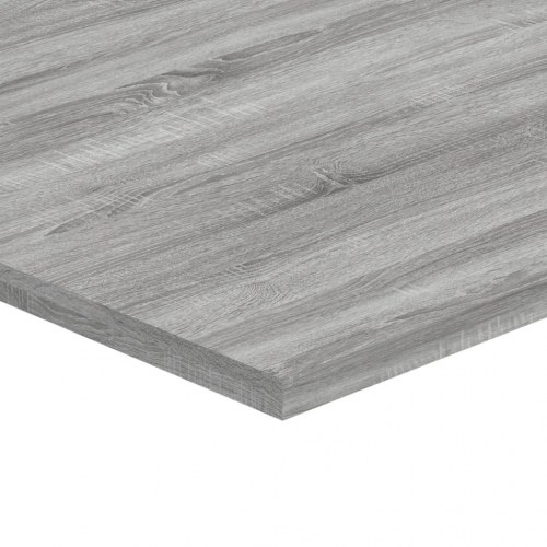 Væghylder 4 stk. - 80×30×1,5 cm i konstrueret træ, grå sonoma-eg