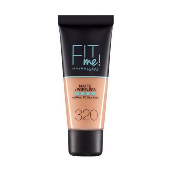 Flydende makeup foundation Fit me Maybelline 30 ml 320 - natural tan