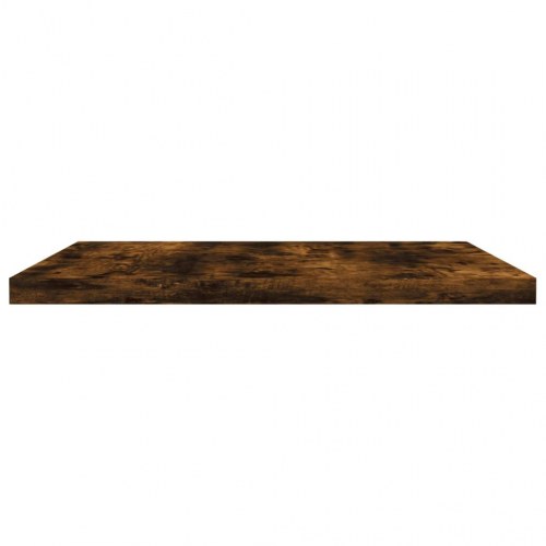 Væghylder 4 stk. 40×30×1,5 cm i konstrueret træ - røget egetræslook