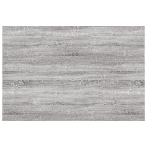 Væghylder 4 stk. 60×40×1,5 cm i konstrueret træ - grå sonoma-eg