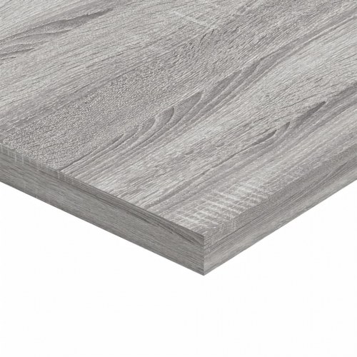 Væghylder 4 stk. 60×40×1,5 cm i konstrueret træ - grå sonoma-eg