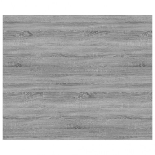 Væghylder 4 stk. 60x50x1,5 cm konstrueret træ grå sonoma-eg