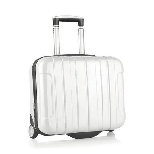 Kuffert med rum til bærbar computer (46 x 40 x 19 cm) 144376 Hvid